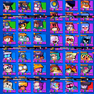 57k TROPHIES 🌟 RARE KING FRANK SKIN 🌟 84 MAX BRAWLER | 98 BRAWLER UNLOCK | 84 HYPERCHARGE | 437 SKIN | RENAME FREE - Image 5