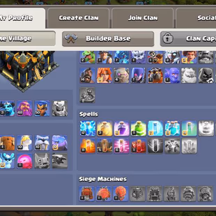 🚀TH18 SUPER WAR ACCOUNT🚀FULL MAX WALLS | 35-56-3-48-50 | 136 CWL MEDALS | INSTANT  DELIVERY | - Image 2