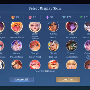 RARE MAGE MM ACC || 4 LEG 29 GRAND 25 EXQUISITE || WORLD COLLECTOR || EX 56 STAR || DECENT RECALL || RARE SKINS - Image 3