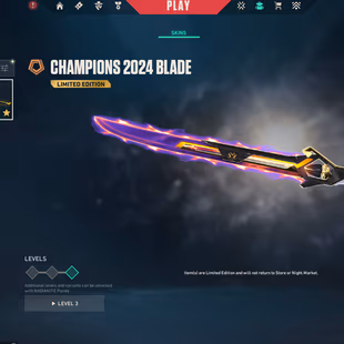 EU 35 skins | VCT LOCK IN Misericordia | Champions 2024 Blade | Champions 2024 Phantom | RGX 11z Pro Karambit | Origin  - Image 3