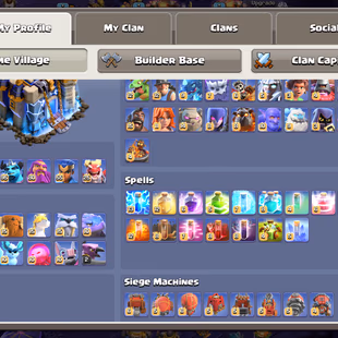 💜ALL EPIC EQUIPMENT MAX💜[TH18] MAX || 6 HERO MAX || DEFENCE MAX || ALL TROPS MAX || 342 GLOBAL RANK || 12 RARE SCENERY - Image 4