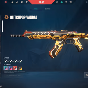 EU | 38 Skins + 2 Knives | Forsaken Ritual & K/TAC Blade | Glitchpop Vandal | Radiant Crisis Phantom | 7.5K VP Spent - Image 4