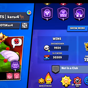 CHANGEABLE ID | SIRIUS PRESTIGE 3 | 87K TROPHY- 320X SKINS | 101/100 BRAWLER | 90X MAX | 60X HYPER | 3v3 WINS | 30X BUFF - Image 4