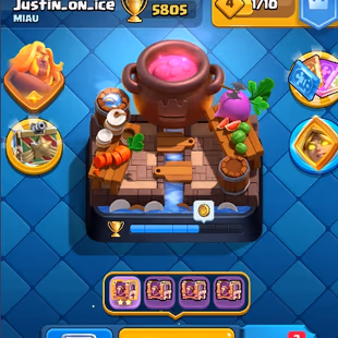 5800 TROPHIES | 37 LVL | KT 12 | 114 CARDS | 4 EVO | EMOTE 18 | PVU0GC8CV - TAG ACCOUNT - Image 2