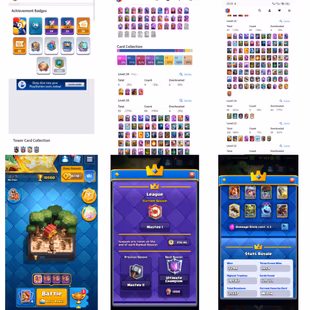 🔥XP-74🔥KT-15! 93X ELITES[4X MAX]! 32X CARDS EVOLVED! GOBLIN TROPHY KISSING EMOTE! 10500 TROPHIES! INSTANT DELIVERY - Image 2