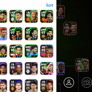 3277+ MSN (Prime) I Romario 106 I Johan 106 I Lahm 107 I Buffon 106 I Cannavaro  106 I Bale 107 I Kvaratskhelia 105 I De - Image 3