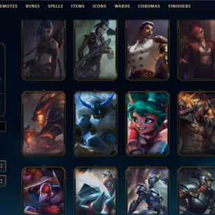 SEVER [TR ] -52 LVL  - IRON LAST RANK - 46 SKINS - 84 CHAMP [ 9836 BE - 365 RP ] - FULL ACCESS  - Image 5