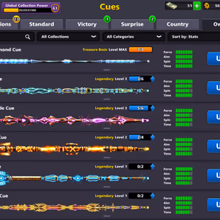 20/20 LEG ACCOUNT | Level 138 | 500M Coins | 1 Cue MAX | CCP 63 | VIP Emerald | Final Warning - Image 5