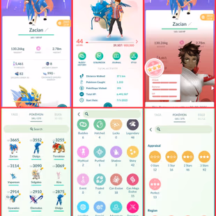 🎯OP PG ACCT LVL 44 |  TRADABLE PG 👹| SHINY 42 | LEGENDARY 46 | 13 HUNDO | DIALGA | GIGANTAMAX  | FAST DELIVERY - Image 3