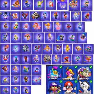 33 BRAWLERS 1000 TROPHIES | HC POCO SKIN | 76 SKINS | FREE NAME CHANGE | 2026 - Image 4
