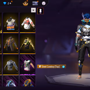 X138|Lvl 67|TERMINATOR TITLE|197 COSTUME(10 MYTHIC)|JIRAIYA OROCHIMARU|252 WEAPON(1 EVO+37 MYTHIC)|INFERNAL DRACO M4A1 L - Image 2