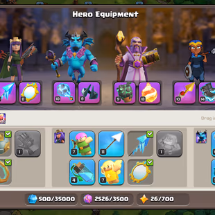 FULLY🔥 MAX TH-13 🔥[10EPIC-S.BALL-F.BALL MAX] | HERO-75-75-50-50-25 | NC AVAILABLE | LOW PRICE - Image 7