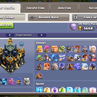 💠5x HEROS -WALLS MAX!XP 239💠TH 17 NEAR MAX!HEROS:100-100-90-75-50!NC YES!NEAR MAX DEFANCE!GREAT TROOPS!RAPID DELIVERY - Image 3