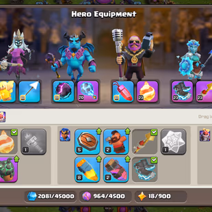 ❗[ HEROS MAX - TH-15 ]❗WALLS MAX || FB-EB-RS [23] | MT [20] | HEROS: 90-90-67-65-40 || LOW DEFENCES  - Image 6
