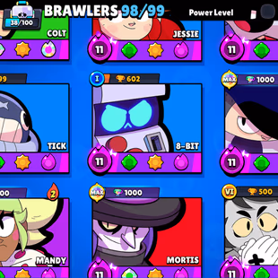 🎄 RARE-STAR SHELLY 🎄 52.4K TROPHY | 99/98 BRAWLER | 25X MAX | 15X HYPER | 180X SKINS | OLD PINT | DELIVERY INSTANTLY  - Image 5