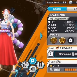 [3948] [IOS+ANDROID] 7 EX - Nusjuro + 2 Yamato + Garp + Kaido + Roger + S-Snake , Good Medal , 130 Support - Image 4