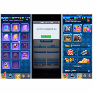 LVL-44! KT-14 [ 9600 TROPHY]!! RAREST GOBLIN KISSING TROPHY EMOTE! 10x EVOS! 8x MAX CARDS! 1x ELITE! NC FREE!  - Image 3