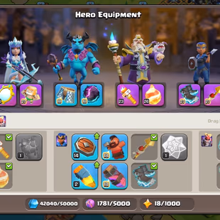 Th18 Almost Max [800-Cwl Medel] | Hero-101-100-80-52 | Equipment-10-Epic Almost Max | XP-211 | NC-Yes | BEST-DEAL - Image 6
