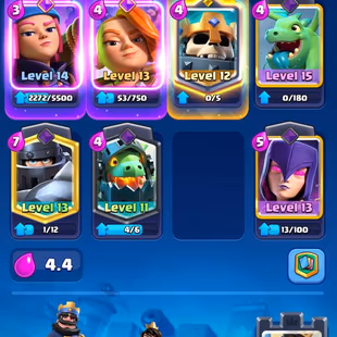 ARENA 17 [] TROPHY:6158 [] EMOTES:30 [] XP:40 [] CARDS:115 - Image 6