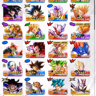 D819-IOS+Android-10 UL(SS Goku+Majin Vegeta+Turles+Hit+Beast Gohan+Super Vegito+Super Gogeta)+Good Equipment+Android 21 - Image 7