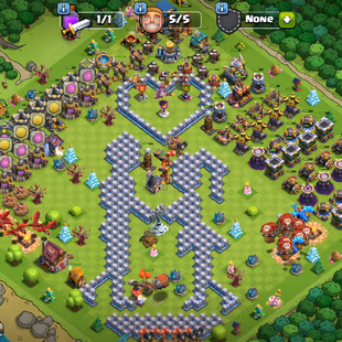 🚀EPIC MAX TH 12🚀EPIC EQUIPMENTS | HEROS LVL 65-65-40-40 | LOADED  MAGIC ITEMS | NC AT 500 GEMS |  - Image 1