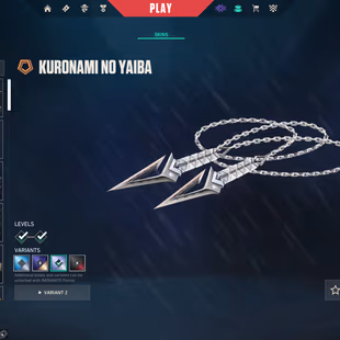 EUW - Kuronami no Yaiba - Ayakashi Kogitsune - Reaver Forsaken Singularity Prelude to Chaos XEROFANG - EMAIL CHANGEABLE - Image 1