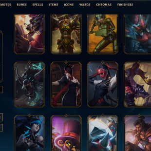 SEVER [ NA ] - 219 LVL  - SLIVER III - 60 SKINS - 150  CHAMP [ 25123 BE - 53 RP ] - FULL ACCESS  - Image 5