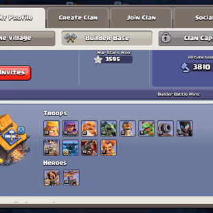[27K LEGEND] TH17 FULLY MAX | XP 257 | HERO 100-100-90-75-50 | 3595 WAR STARS | NICE EQUIPEMENT | NC 500 - Image 7