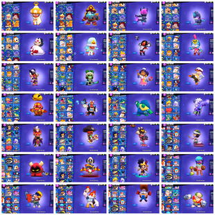 🔥65K TROPHY - 33K BLING 🔥 99 BRAWLER | 66 MAXED | 47 HYPERCHARGED | 280 SKIN | INSTANT DELIVERY - Image 8