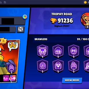 🌟2 MASTERS 2024🌟ORCHI EDGAR | 460 SKINS | 91.200 TROPHY | 99 BRAWLERS | 65 HYPERCHARGED | 67 MAXED BRAWLERS - Image 5