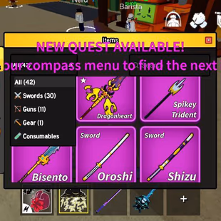 Global - Level 2800 - Money 14461425 - Swords 30 - Guns 11 - Fruits 29 - Code1129 - Image 3