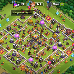[5'300 GEMES] || FULL MAX TH-11 || 7 EPIC | S.B [MAX] || MAX DEFENCE - WALLS - TROOPS || NC [FREE] || BEST DEAL | A02 - Image 3