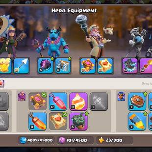 🔥TH 17 ALMOST MAX🔥XP 241-HERO 99-100-75-50-EPIC SB 26 FA 17 FB 17 RS 17 EB 23-NC YES-HERO MAX-STRONG DEFENSE-BEST DEAL - Image 6