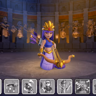 🚀SUPER TH 15 MAX🚀HEROS LVL 90-90-70-65-40-10 | EPIC EQUIPMENTS | 6 HEROS SKINS | NC AT 1000 GEMS | - Image 8