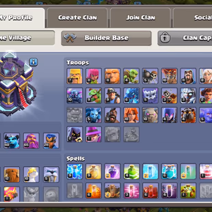 🔥TH-15 NEAR MAX - 2500 LEAGUE MEDALS 🔥 BEST HEROS LEVEL | RENAME AVAILABLE | INSTANT DELIVERY - Image 4