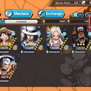[4003][IOS+ANDROID] 8 EX - CAN 6 MAX - Luffy Blue + Blackbeard + Light Luffy + Shanks+ Roger + Lucci + Akainu + S-Snake  - Image 1