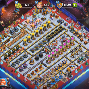 Th18 Almost max [Ww-Werden Skin-Ww Secnry] | Hero-105-98-80-51 | Equipment-11-Epic Almost Max | XP-232 | Defence Wall Al - Image 1