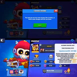 [DG-14] 27K-TROPHIES 75-BRAWLERS 11-HYPERCHARGED 2-MAXPOWER 120-SKINS 45-GEMS FREE RENAME CHEAP INSTANT DELIVERY  - Image 3