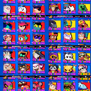 97k TROPHIES 🌟 SUPER LUXURY 🌟100 MAX POWER BRAWLER | 100 BRAWLER UNLOCK | 89 HYPERCHARGE | 413 SKIN | INSTANT DELIVERY - Image 4