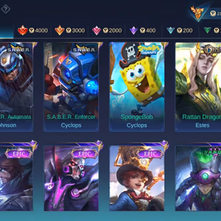 🔥 481 SKINS🔥132 HEROES | 216K  COLLECTIBLE | NEYMAR JR | MANY STARLIGHT | RARE RECALL EFFECTS | MYTHIC ACCOUNT - Image 7