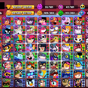 339 SKINS | 84.600 TROPHIES | 101 BRAWLERS | 39 HYPERCHARGE | 47 MAX | 67 PRESTIGE | 9 BUFFIES - Image 4