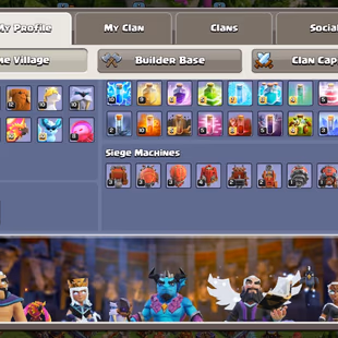 Th16 Almost Max [6k-Gems] | Hero-95-95-70-45 | Equipment-10-Epic Almost Max | XP- 193 | NC-Yes | BEST-DEAL - Image 4