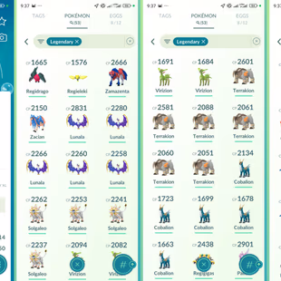 Lvl 50+ [Shiny Kyogre] | 53 Legendary | Dialga | Palkia | Solgaleo | Lunala | Groudon | Regidrago | Mystic | 825 - Image 4