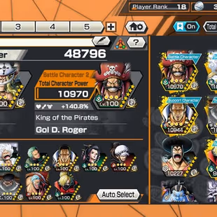 [3902] [IOS+ANDROID] 5 EX MAX - Kizaru + Saturn + Whitebeard + Luffy + Roger, Support 142 , Good Medal Price - Image 7