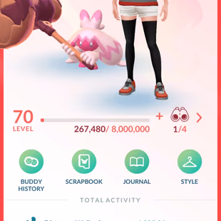 POKEMON GO LEVEL 70 JOIN 2022 | CN ON | SD 7.8M | A491 - Image 1
