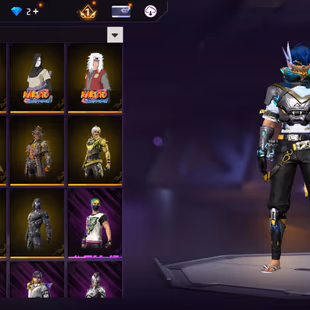 X138|Lvl 67|TERMINATOR TITLE|197 COSTUME(10 MYTHIC)|JIRAIYA OROCHIMARU|252 WEAPON(1 EVO+37 MYTHIC)|INFERNAL DRACO M4A1 L - Image 5