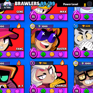 BEST OFFER 🎄 400-GEM | 72.5K- TROPHY 🎄 99/99 BRAWLER | 51X MAX | 45X HYPER | NC AVAILABLE | INSTANT DELIVERY - Image 7