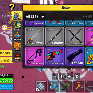 Blox Fruits Account Lv.2008 | PERM Kitsune + Dragon + Dough + Portal + Buddha | Dark Blade | Shark Race | 25+ Swords | 2 - Image 6