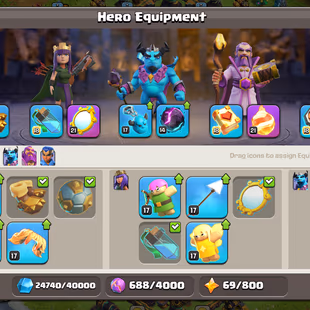 🔥[ TH-15 NEAR MAX ]🔥 M.MIRROR - FIREBALL - S.BALL [21] || HEROS: 81-81-42-54-30 || LVL 15 WALLS || BEST DEAL - Image 5