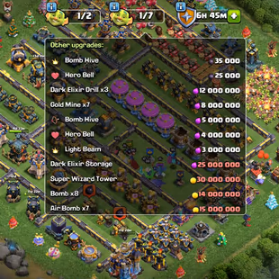 [EE26] FASTEST MAX || 5219 WAR STARS||10 EPIC MAX[TH18 MAX]5 HERO/WALLS/LAB/PETS/MAIN DEF MAX||BB MAX||RENAME 500 GEMS - Image 5